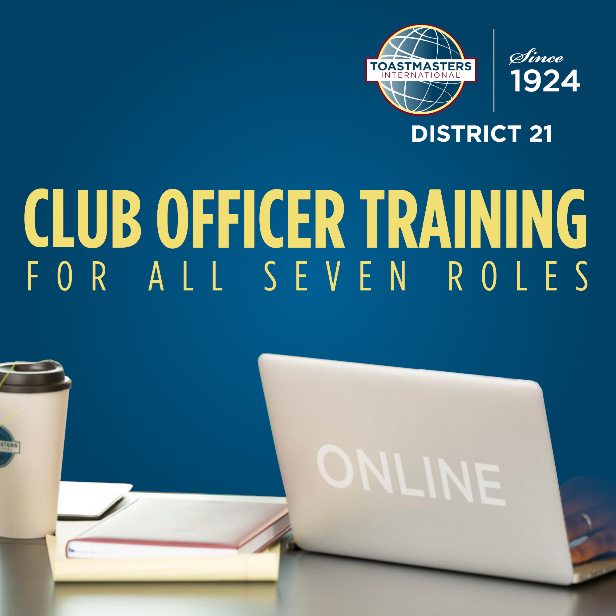 Poster "Club Officer Training"